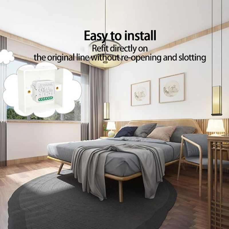 Mini ZigBee modul pro žaluzie a rolety 2CH