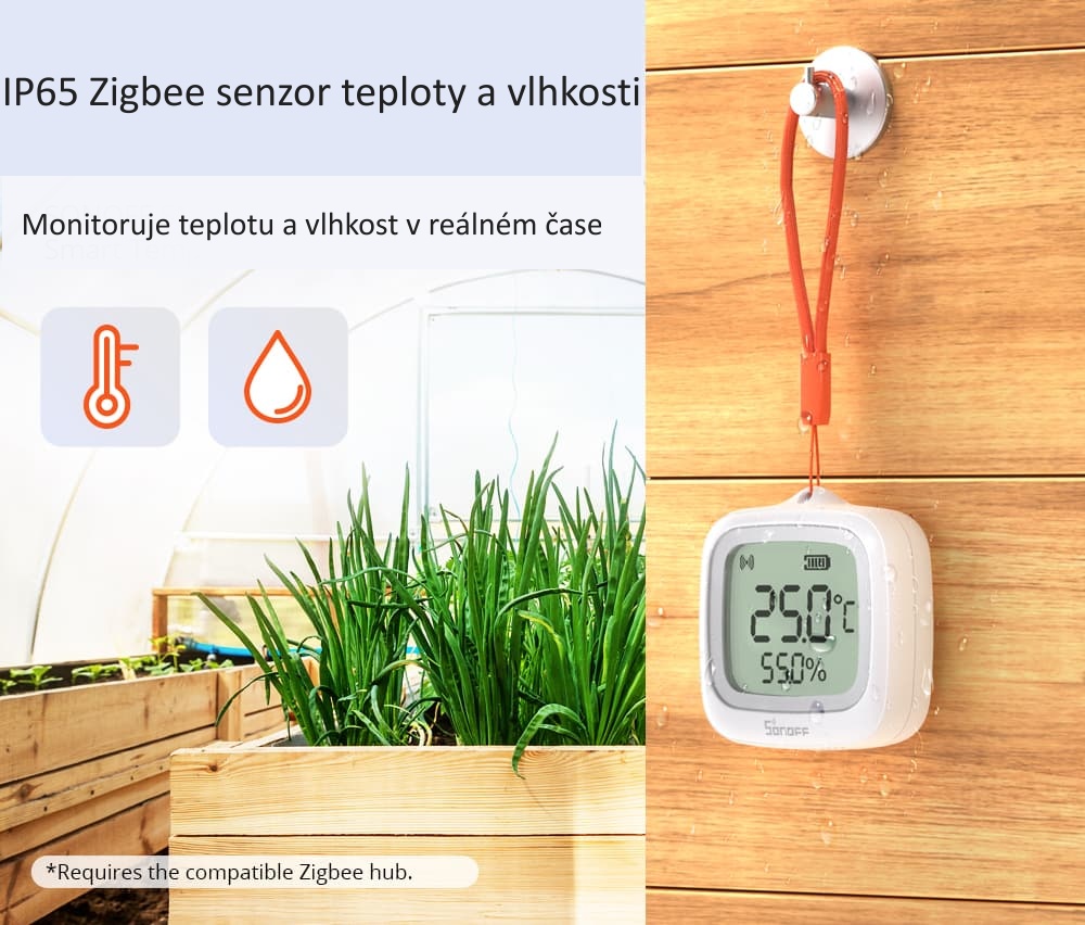 Popis funkcí SONOFF SNZB-02WD