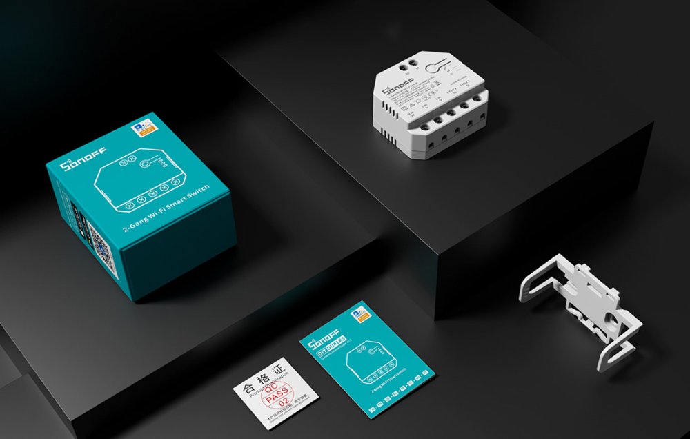 Sonoff Dual R3 Lite — balení