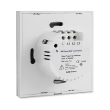 WiFi+RF vypínač bílý 3CH s nulou i bez nuly Smartica VO12W