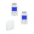 Sada 2x ZigBee Termostatická Hlavice Smartica THY369 + Zigbee brána
