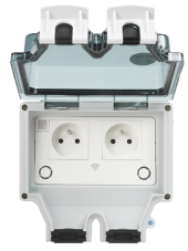 WiFi venkovní  zásuvka IP66 2CH Smartica ZA05W