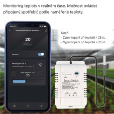 Wifi spínač Smartica T16 POW