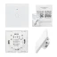 WiFi+RF vypínač bílý 1CH s nulou i bez nuly Smartica VO10W