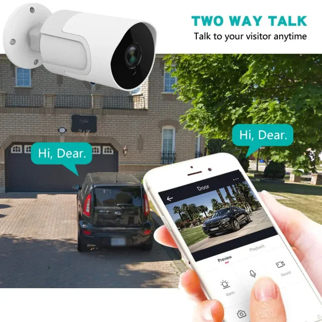 Vonkajšia HD kamera 1080p Smartica KM02W