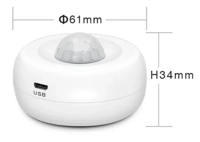 ZigBee PIR senzor pohybu SP06Z