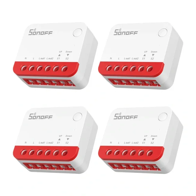 Sonoff MINI-ZBRBS pro žaluzie a rolety Zigbee 4ks