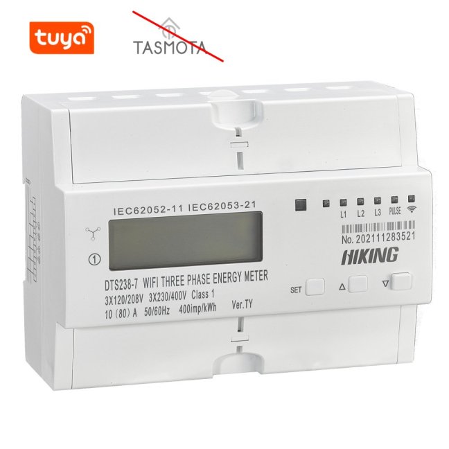 WiFi Elektromer Trojfázový Smartica EL02W
