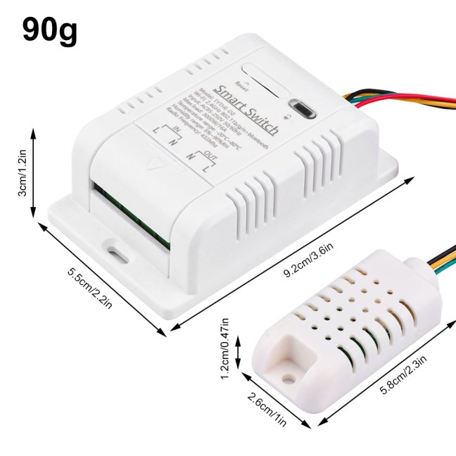 Wifi spínač Smartica TH16 POW