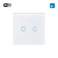 eWeLink Vypínač bez Nuly - Dvoutlačítkový