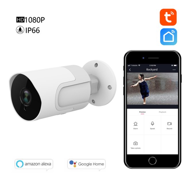 Vonkajšia HD kamera 1080p Smartica KM02W