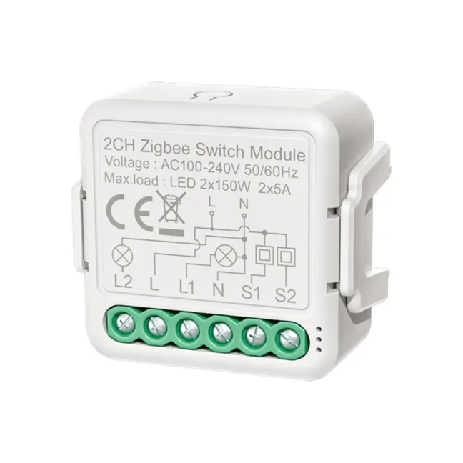 ZigBee Mini 2CH Smartica MI03Z