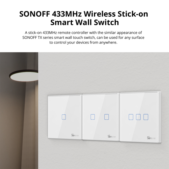 Sonoff T2EU3C-RF