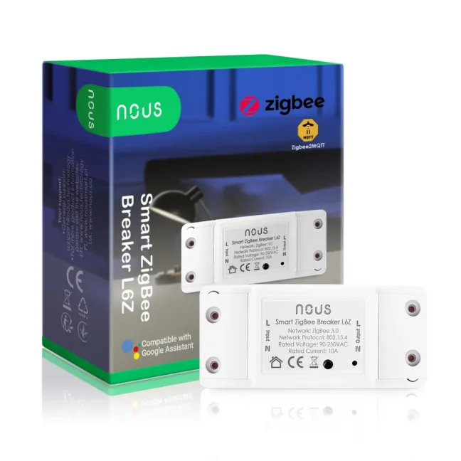 NOUS L6Z ZigBee basic s meraním spotreby energie