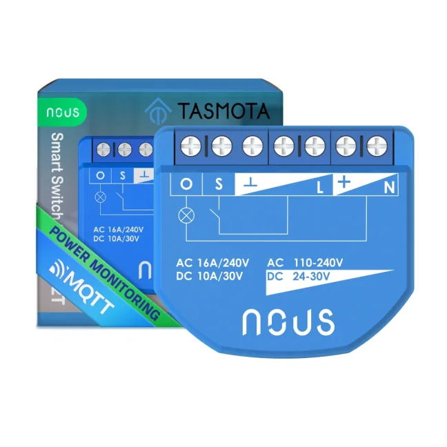 Nous B2T WiFi Tasmota Mini 16A