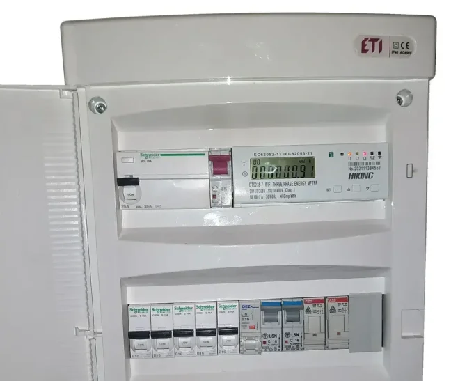 WiFi Elektroměr Tasmota - Třífázový