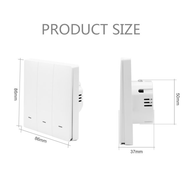 ZigBee vypínač bez "nuly" - 2CH Smartica VO05Z