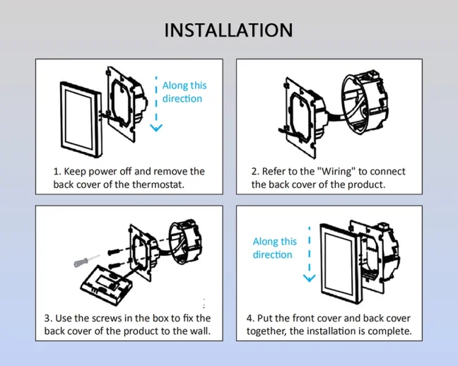 WiFi Termostat 3A pro kotle - eWeLink