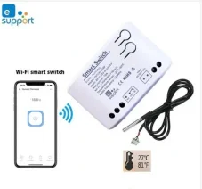 Beznapěťový spínač 1CH s měřením teploty eWelink