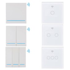 eWeLink Vypínač bez Nuly - Třítlačítkový (WiFi & RF)