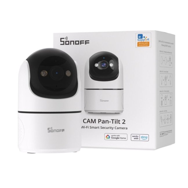 Wifi kamera Sonoff CAM Pan-Tilt 2 otočná kamera