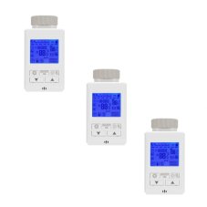 Sada 3x ZigBee Termostatická Hlavice Smartica THY369