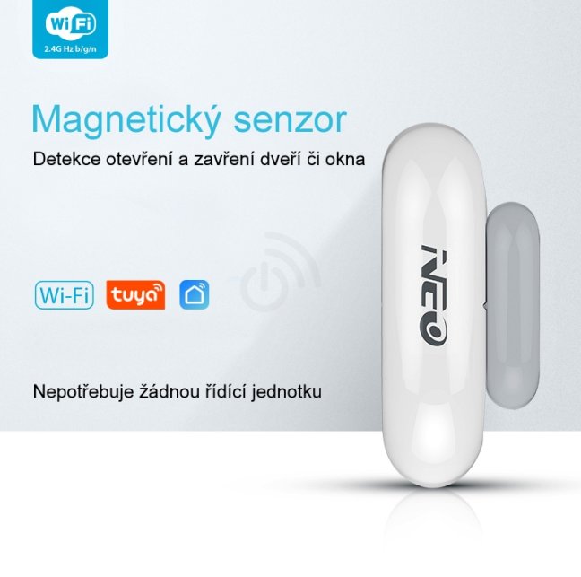 WiFi snímač Okien/Dverí Smartica SD01W