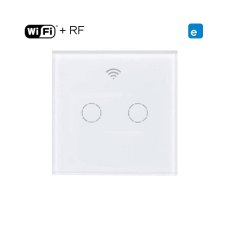 eWeLink Vypínač bez Nuly - Dvoutlačítkový (WiFi & RF)