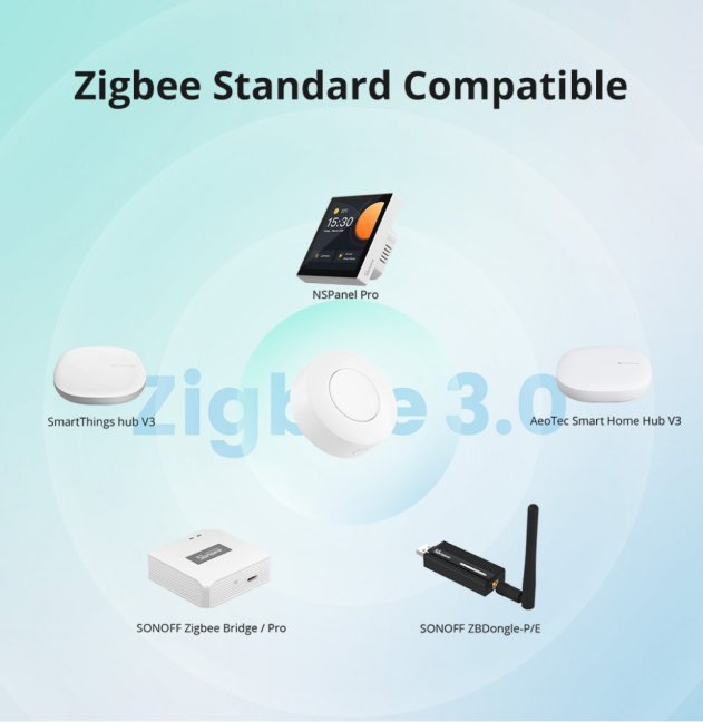 Sonoff SNZB-01P - ZigBee Tlačítkový ovladač