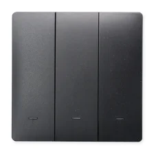 Tlačidlový ZigBee ovládač – 3CH antracitový