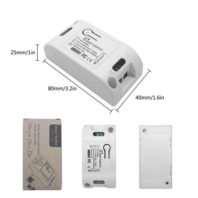 WiFi+RF Spínač Smartica BR01W