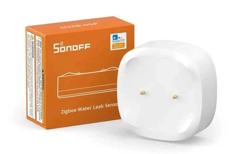 Sonoff SNZB-05P ZigBee senzor vytopení a úniku vody