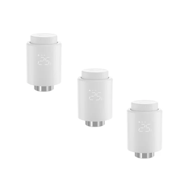 3x Sonoff TRVZB ZigBee Termostatická Hlavice