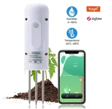 Senzor půdní vlhkosti a teploty