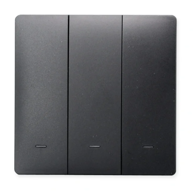 Tlačítkový ZigBee ovladač - 3CH antracitový