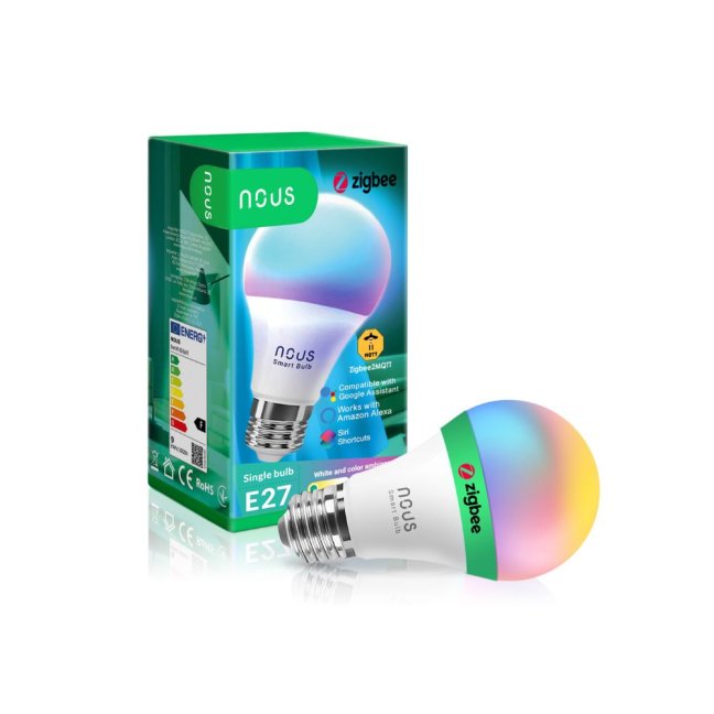 Nous P3Z Zigbee RGB žiarovka