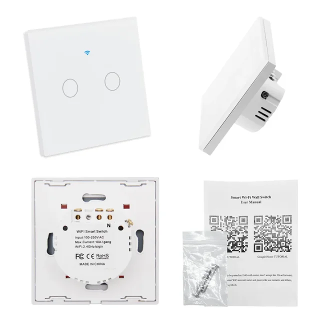 WiFi + RF vypínač 2CH Smartica VO02W
