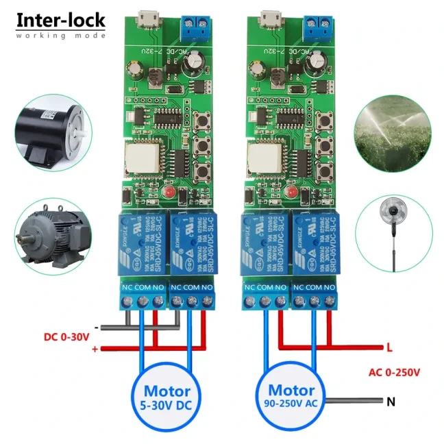Sonoff 5V/7-32V 2CH
