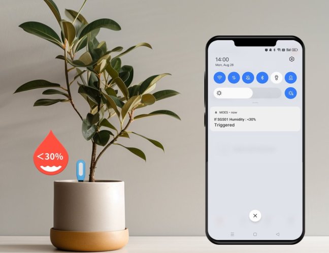 Zigbee senzor vlhkosti půdy Smartica SP01Z