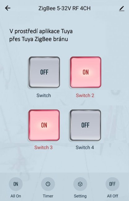 ZigBee 5V/7-32V + RF 4CH Smartica BS03Z