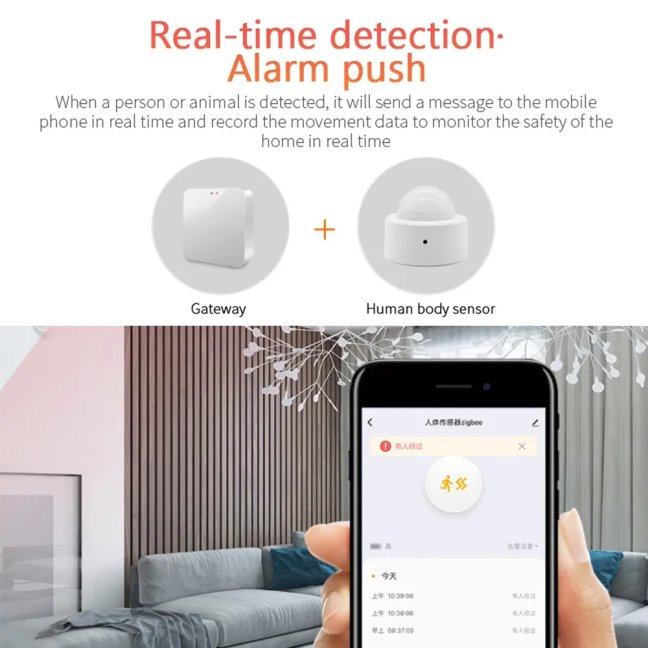 eWeLink ZigBee PIR senzor pohybu