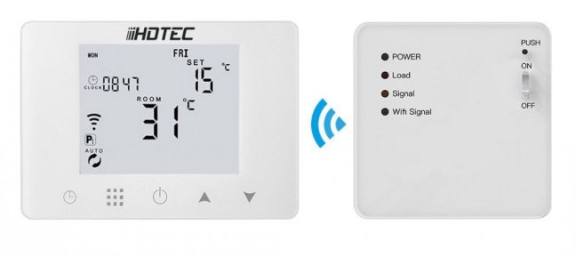 Bezdrátový Termostat 3A pro kotle Smartica TK02W