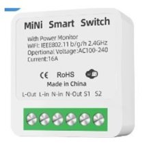 Wifi Mini 16A Smartica s měřením spotřeby MI06W