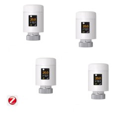 4x SONOFF TRV Gen2 ZigBee Termostatická Hlavice