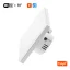 WiFi+RF vypínač bílý 2CH s nulou i bez nuly Smartica VO11W