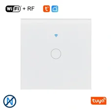 WiFi+RF vypínač bílý 1CH s nulou i bez nuly Smartica VO10W