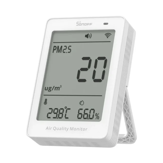 SONOFF AirGuard PM2.5/PM10 – SAWF-07P Monitor kvality vzduchu