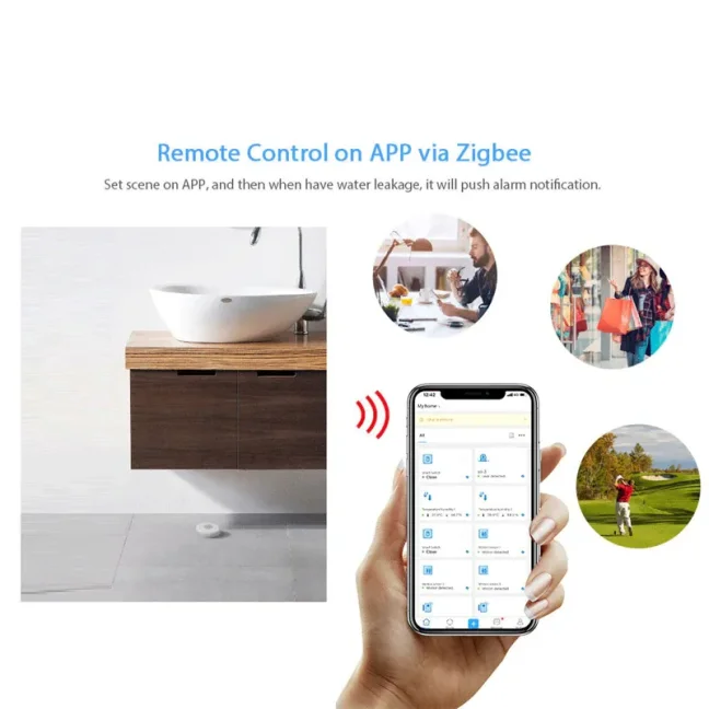 ZigBee Detektor Zaplavenia Smartika SV01Z