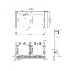 Sonoff Rámeček vypínačů M5 - 2x