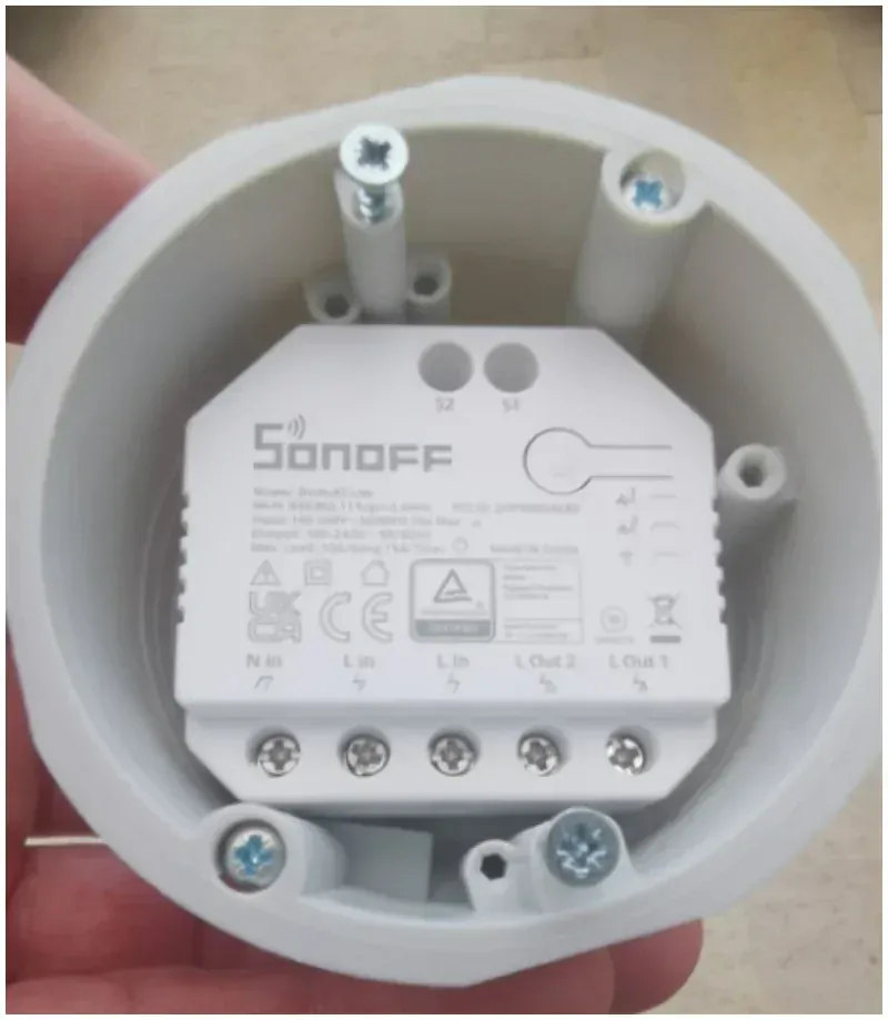 Sonoff Dual R3 POW v krabici